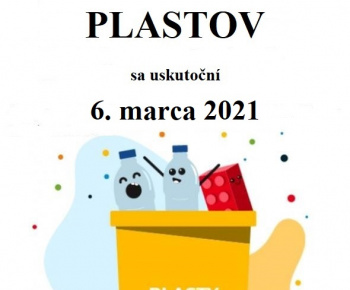 Aktuality / OZNAM - Vývoz plastu sa uskutoční 6. marca  2021 - foto