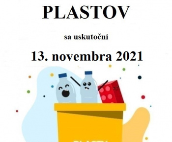 Aktuality / OZNAM - vývoz plastu sa uskutoční 13. novembra  2021 - foto