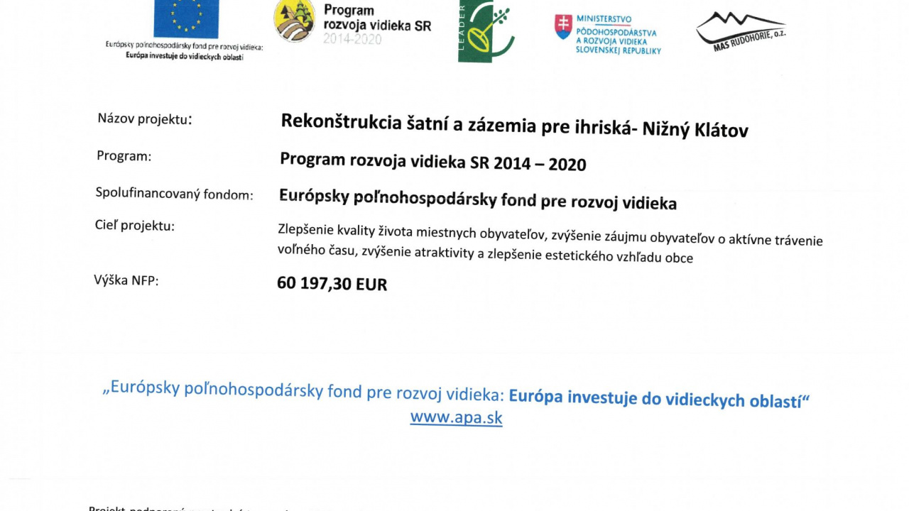 Rekonštrukcia šatní 2025 Nové šatne pre našich športovcov sú realitou! S radosťou oznamujeme, že vďaka úspešne získanej dotácii a tvrdej práci sú šatne v športovom areáli kompletne zrekonštruované!  Z pôvodných, nevyhovujúcich priestorov vznikli nové, krásne a moderné zázemie.