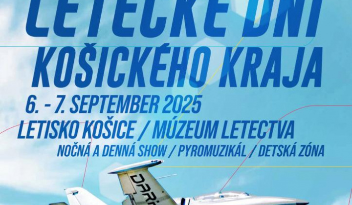Fotka - OZNAM - letecké dni Košice - 6.9.2025 - 7.9.2025