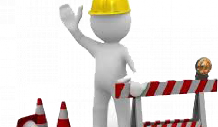 Fotka - OZNAM - POZOR uzávera lesnej cesty Myslava ZŠ – Ku Hájovni (Girbeš) 