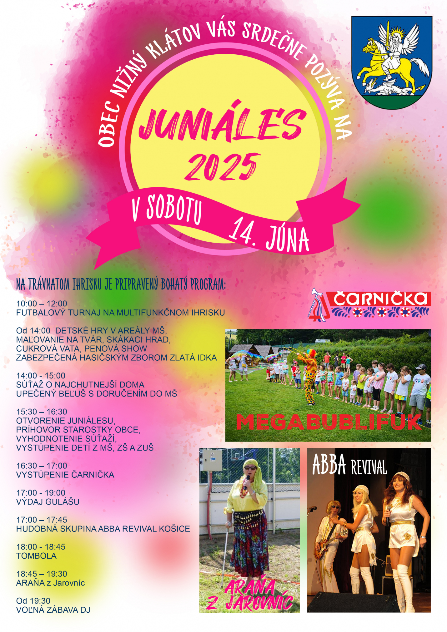 Fotka - OZNAM - Juniáles 2025